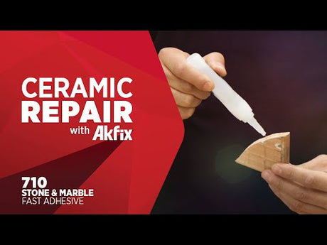 Akfix 710 Stone & Marble Chip Repair Kit - close-up detail