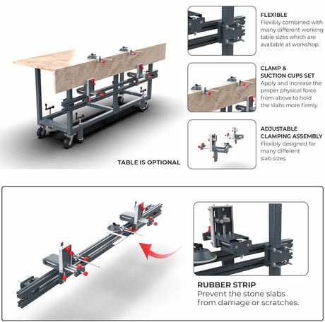ABACO MITER FIT CLAMP - AMFC200 — application