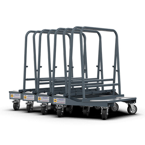 ABACO NESTING DUAL DRYWALL CART 049 - ANDWC049-M2 — side view