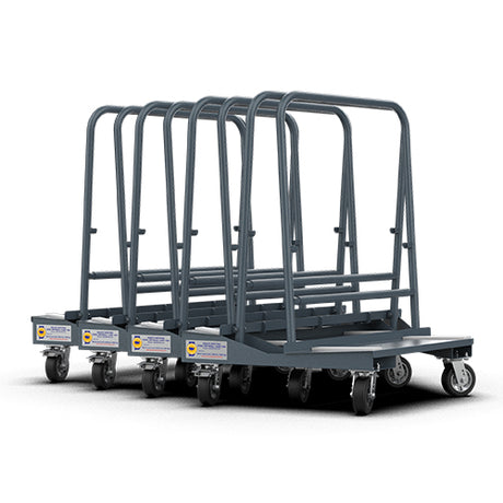 ABACO NESTING DUAL DRYWALL CART 049 - ANDWC049-M2 — side view