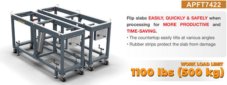 ABACO DUAL POLISHED FLIP TABLE - APFT7422 — application