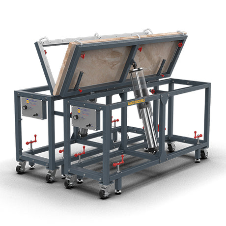 ABACO DUAL POLISHED FLIP TABLE - APFT7422 — close-up