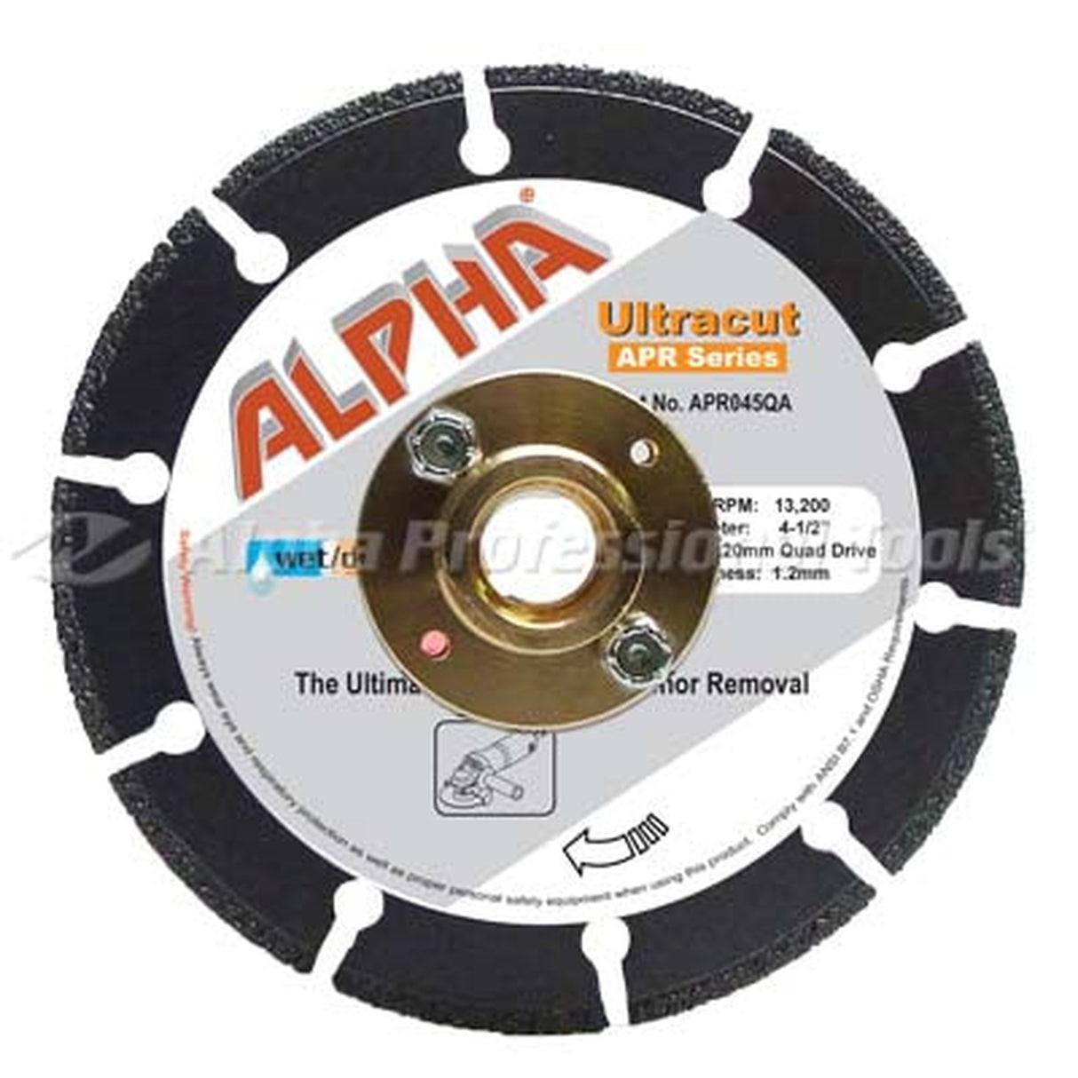 Alpha Ultracut APR Quad Drive Blade