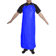 Blue Disposable Apron for Stone Fabrication Shop Use