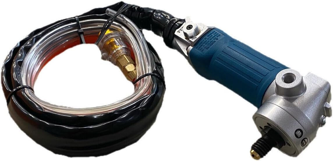 Kratos Air Polisher with Rear Exhaust for Stone and Granite Finishing