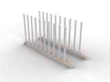 ABACO QLI UNIVERSAL SLAB RACK - AQUSR010-PRO, AQUSR010-PRO-G — application