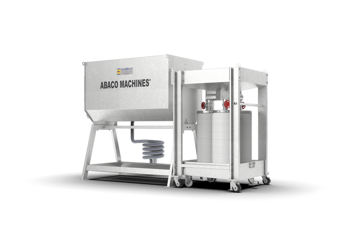ABACO SLUDGE DEHYDRATOR MACHINE - ASDM114, ASDM114-G — close-up