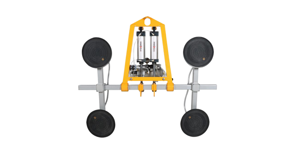 Aardwolf AVGLP4-400L Quad Pad Wide Vacuum Glass Lifter