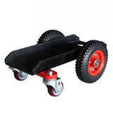 Abaco SDS003 4 Wheel Slab/Giant Dolly - Black Rubber