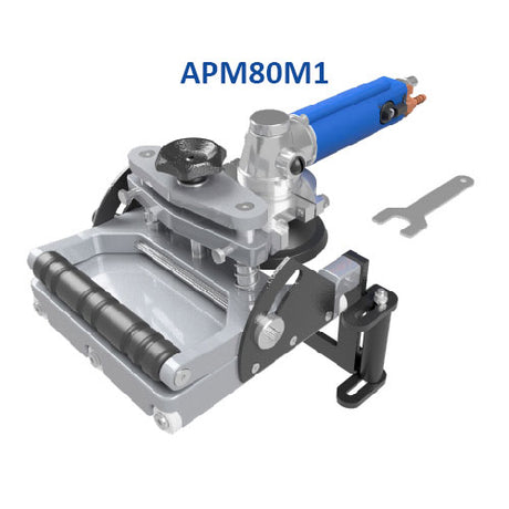 ABACO AIR POLISHING MACHINE - APM80M1; APM80M2 — side view