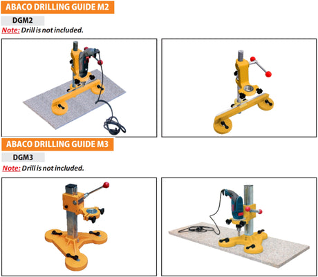 ABACO DRILLING GUIDE - DGM2; DGM3 — application