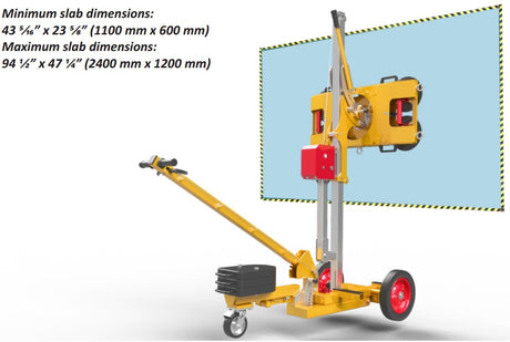 ABACO MANUAL VACUUM GRIP LIFTER - MVGL150 — application