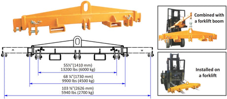 ABACO SPREADER BAR M7 - ASB106M7 — feature