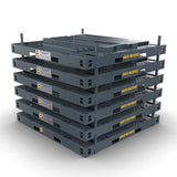 ABACO HEAVY-DUTY MULTI-MATERIAL BUNDLE RACK (9 In 1) - AHMCBR8970/AHMCBR8970-M2 — in use