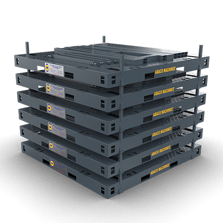 ABACO HEAVY-DUTY MULTI-MATERIAL BUNDLE RACK (9 In 1) - AHMCBR8970/AHMCBR8970-M2 — in use