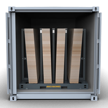 ABACO HEAVY-DUTY MULTI-MATERIAL BUNDLE RACK (9 In 1) - AHMCBR8970/AHMCBR8970-M2 — side view