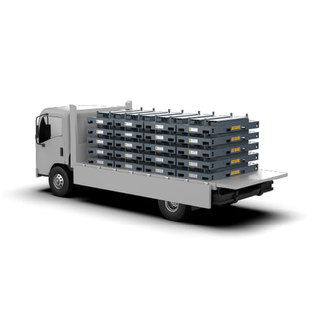 ABACO HEAVY-DUTY MULTI-MATERIAL BUNDLE RACK (9 In 1) - AHMCBR8970/AHMCBR8970-M2 — close-up