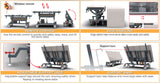 ABACO POWER KITCHEN INSTALLATION CART - APKIC7040-PRO — application