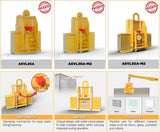 ABACO SUPER MULTI MATERIAL LIFTER AUTOMATIC - ASVL20A; ASVL30A-M2; ASVL50A-M2 — packaging