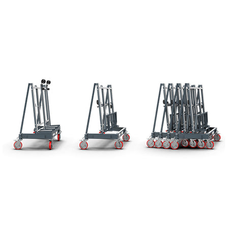 ABACO NESTING SINGLE SIDED CART - NSC6432 — close-up