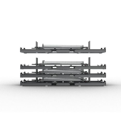 ABACO FOLDING ONE-STOP A-FRAME - FOSA11872-AC — side view