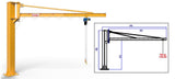 ABACO COLUMN ARTICULATE CRANE (JIB CRANE) - CAC50-6M — feature