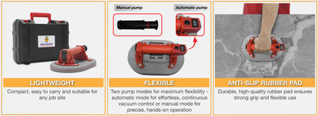 ABACO ELLIP POWER PUMP VACUUM SUCTION CUP AEPVC246 — application