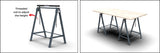 ABACO ECONOMY FABRICATION STAND - EAFS3139 — application