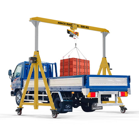 ABACO EASY ADJUSTABLE CRANE - AEAC500/1000 — side view