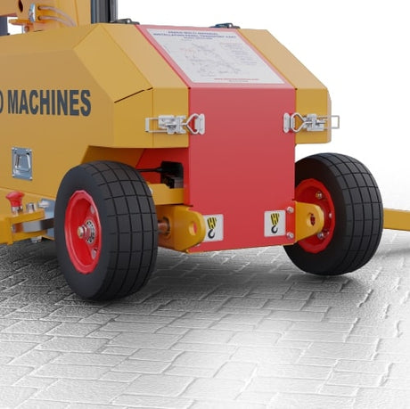 ABACO MULTI MATERIAL INSTALLATION PANEL TRANSPORT CART - AMITC400 — side view
