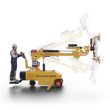 ABACO MULTI MATERIAL INSTALLATION PANEL TRANSPORT CART - AMITC400 — in use