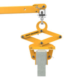 ABACO SCISSOR CLAMP  SC150AL; SC350AL; SC400AL; SC100AL-M2 — close-up