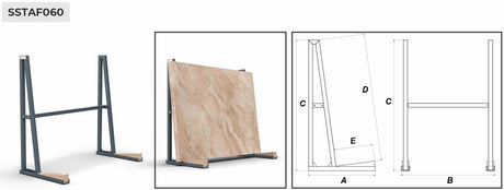 ABACO SINGLE SIDED TRUCK A-FRAME - SSTAF060 — feature