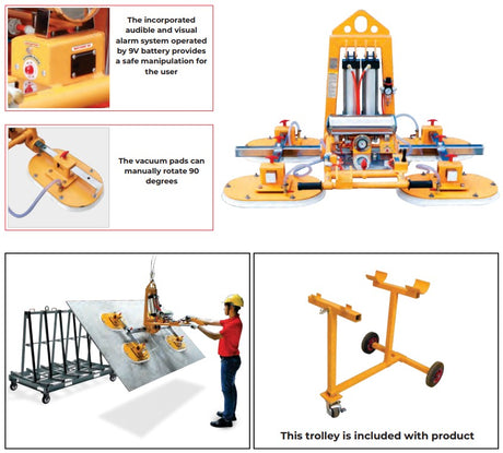 ABACO STONE VACUUM LIFTER - SVL100 — close-up