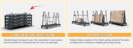 ABACO FOLDING ONE-STOP A-FRAME - FOSA11872 — close-up