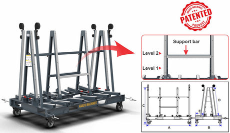 ABACO FOLDING ONE-STOP A-FRAME - FOSA7547 — application