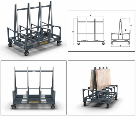 ABACO ONE STOP HIGH A-FRAME - OSHA7236 — application