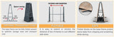 ABACO FOLDING ADJUSTABLE GIANT TRUCK A-FRAME - AFGTA096 — application
