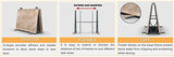 ABACO ADJUSTABLE GIANT TRUCK A-FRAME - AGTA096 — feature