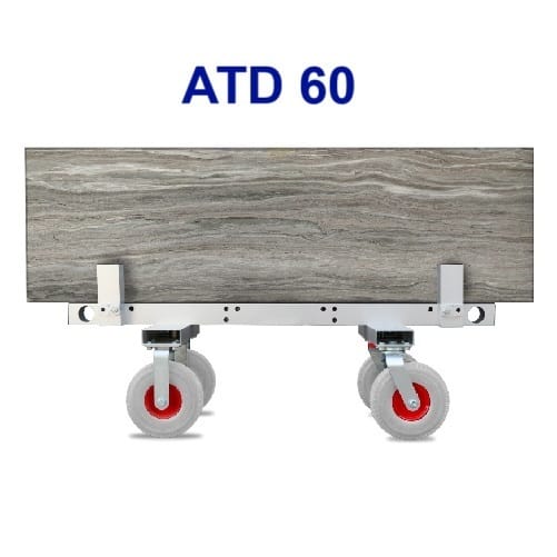 Abaco Tug Dolly (ATD60 Black Rubber)