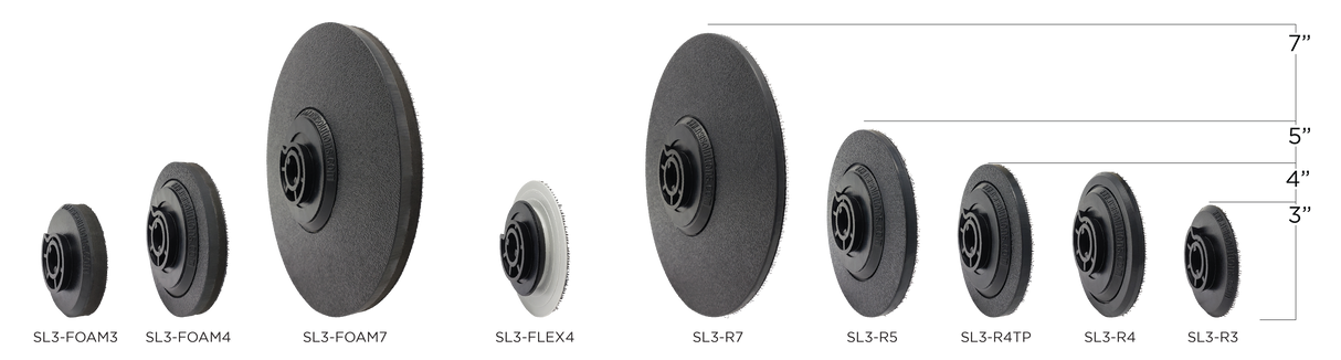 SL3® RIGID Hook and Loop Backer