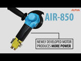 Alpha AIR-830/834 Central Water-Feed Pneumatic Polisher (4,000 RPM)