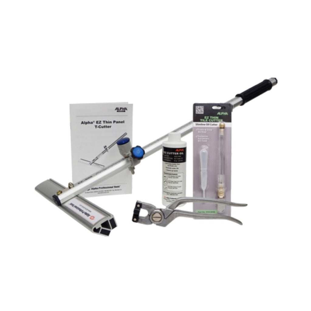 Alpha® EZ Thin Cutter Starter Kit (inc. 24" T-Cutter, Slimline Cutt...