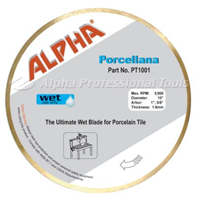 Alpha Porcellana Rail Saw Blade