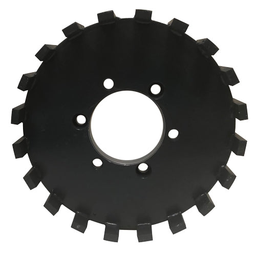 Weha OMA CNC 6 Inch 150mm x 46 Grit Gauging Wheel 50mm Bore for Granite - side view