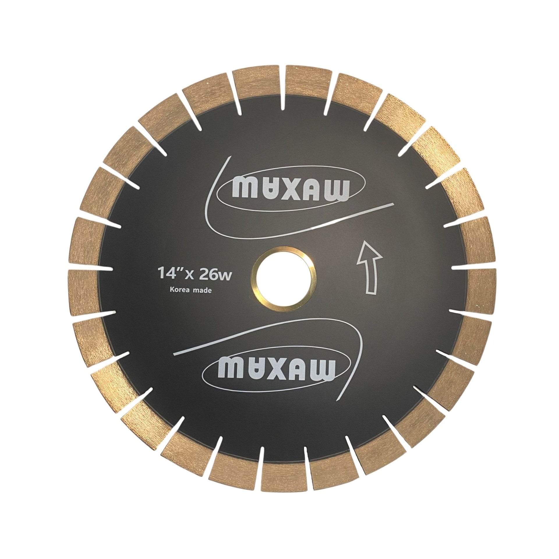 Maxaw Premium Quality Long Life Bridge Saw Blades - 26mm Segments - Dynamic Stone Tools