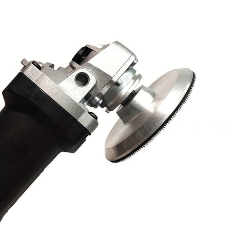 Hook and Loop Backer Pads with 5/8-11 Threads - side view