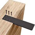 Flat Countertop Brackets for Stone Installation -- 10 to 20 Inch