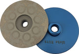 Weha 4" x5/8"-11 Weha Rubber Diamond Cupwheel for Stone Fabrication