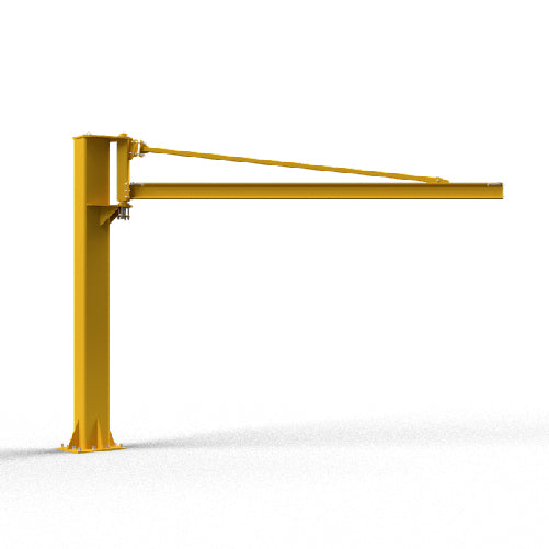 ABACO COLUMN ARTICULATE CRANE (JIB CRANE) - CAC50-6M — side view